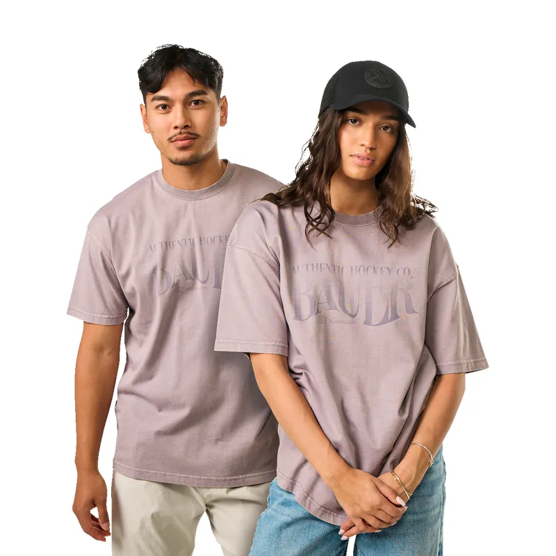 BAUER WASHOUT TEE LILAC sold by Bauer