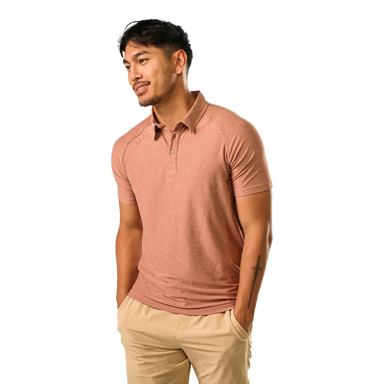 BAUER PERFORMANCE POLO CLAY sold by Bauer product image thumbnail 2