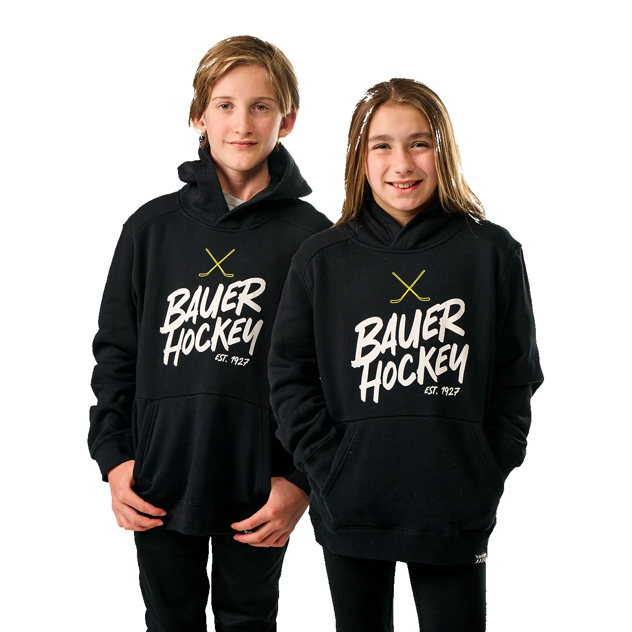 BAUER OVERNIGHT ULTIMATE HOODIE YOUTH BLACK sold by Bauer