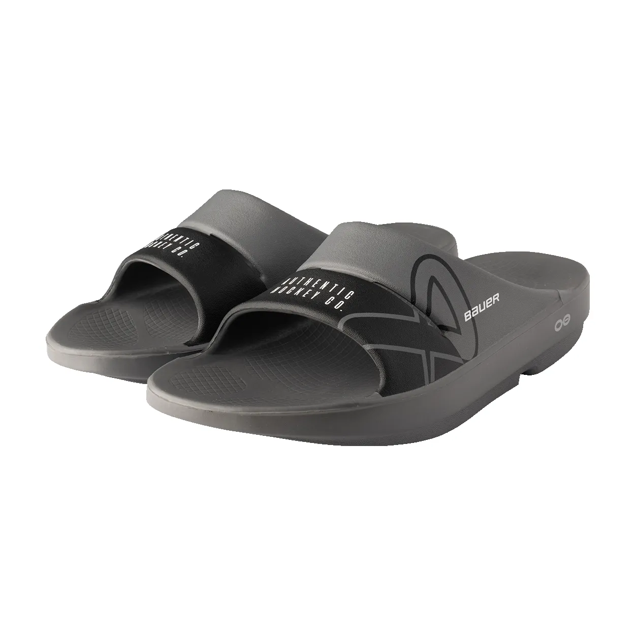 S25 BAUER OOFOS SPORT SLIDE JUNIOR GREY sold by Bauer