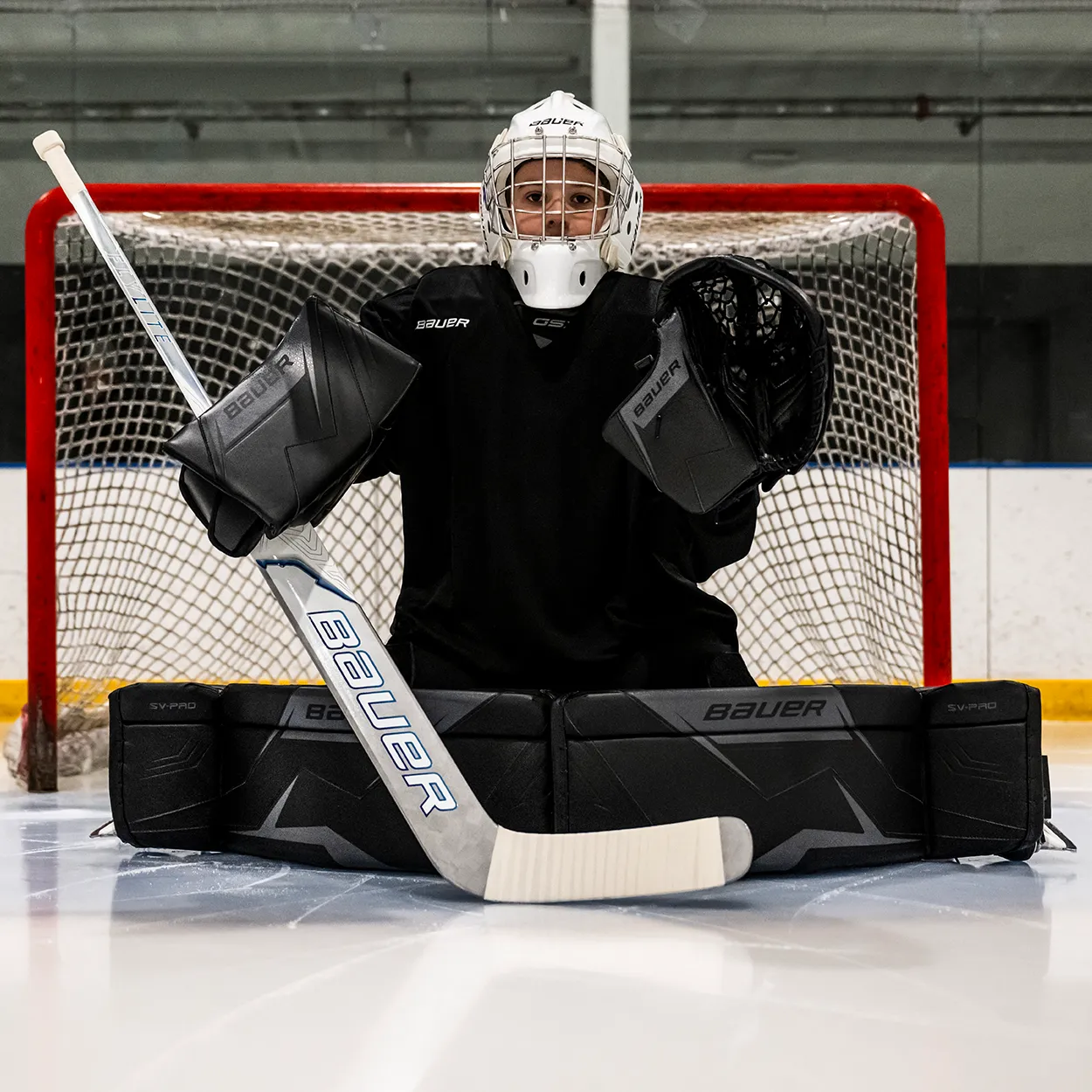 S25 BAUER SV-PRO BLOCKER INTERMEDIATE sold by Bauer product image thumbnail 3