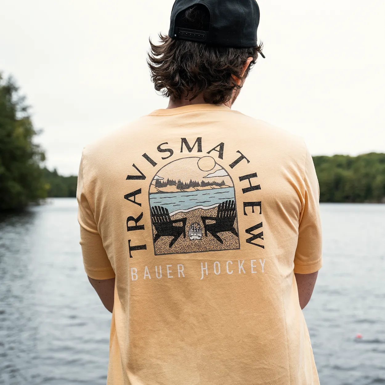 BAUER X TRAVISMATHEW EMPTY NET TEE sold by Bauer product image thumbnail 5