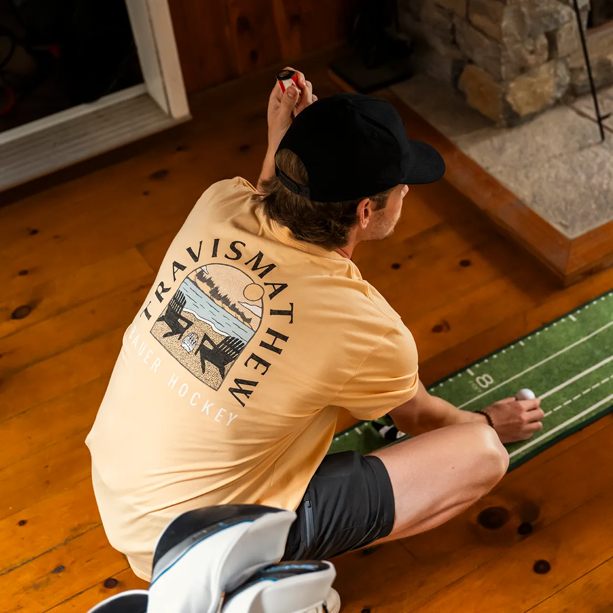 BAUER X TRAVISMATHEW EMPTY NET TEE sold by Bauer product image thumbnail 4