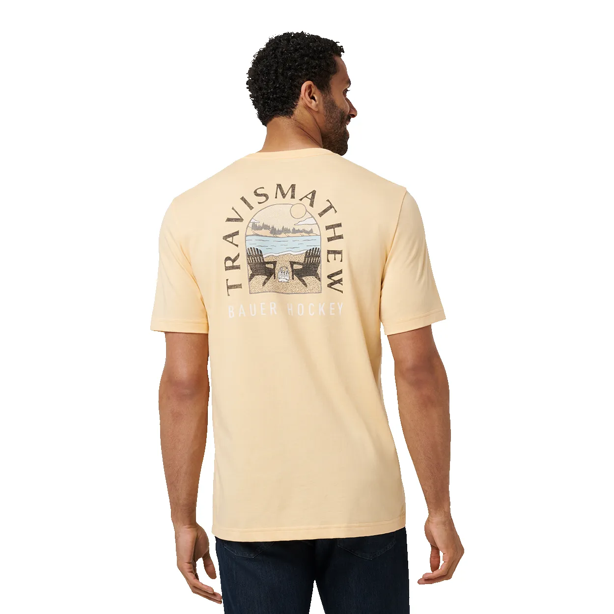 BAUER X TRAVISMATHEW EMPTY NET TEE sold by Bauer product image thumbnail 2