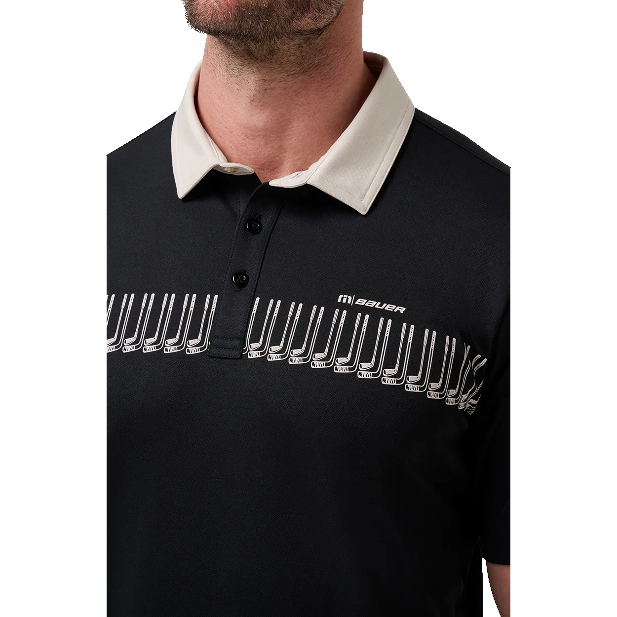 BAUER X TRAVISMATHEW STICK SIDE POLO sold by Bauer product image thumbnail 3