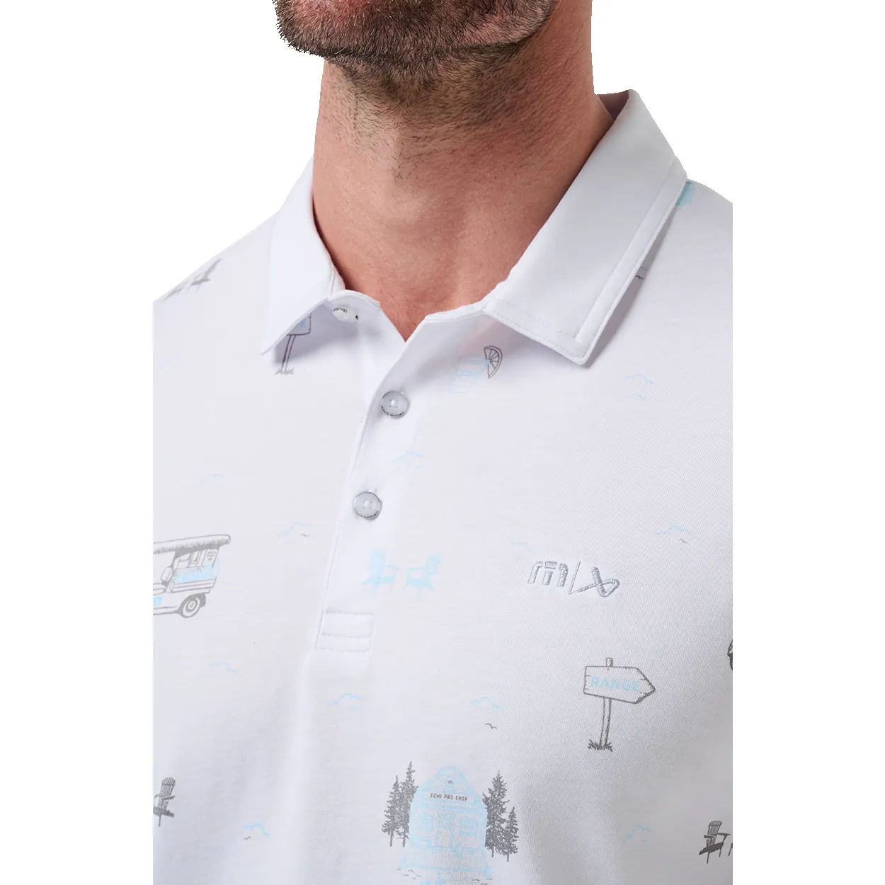 BAUER X TRAVISMATHEW SNOW CHANCE POLO sold by Bauer product image thumbnail 3