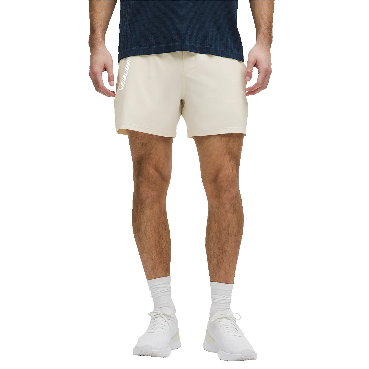 BAUER // lululemon PACE BREAKER LINERLESS SHORT sold by Bauer