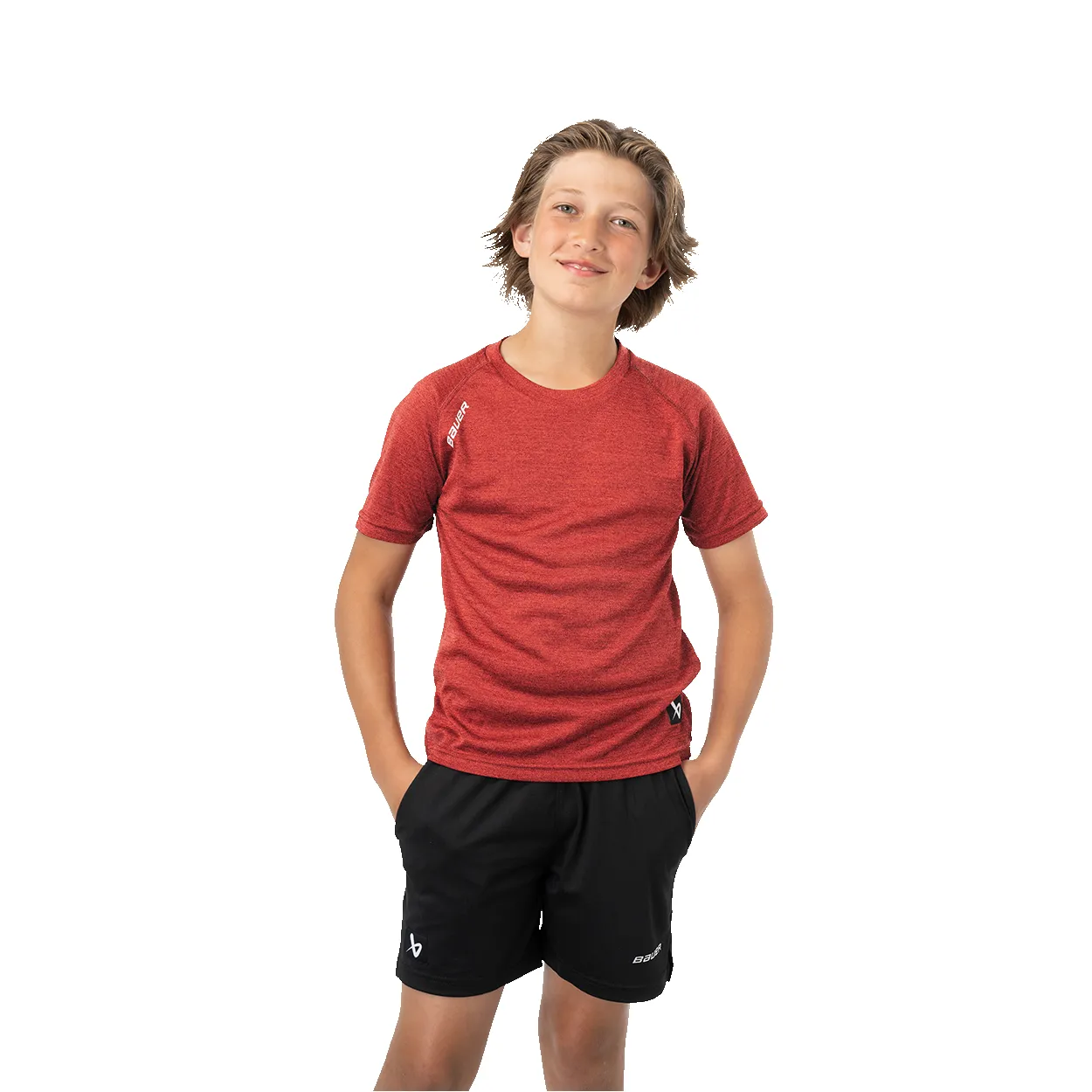 BAUER TEAM SHORTSLEEVE TECH TEE YOUTH sold by Bauer product image thumbnail 3