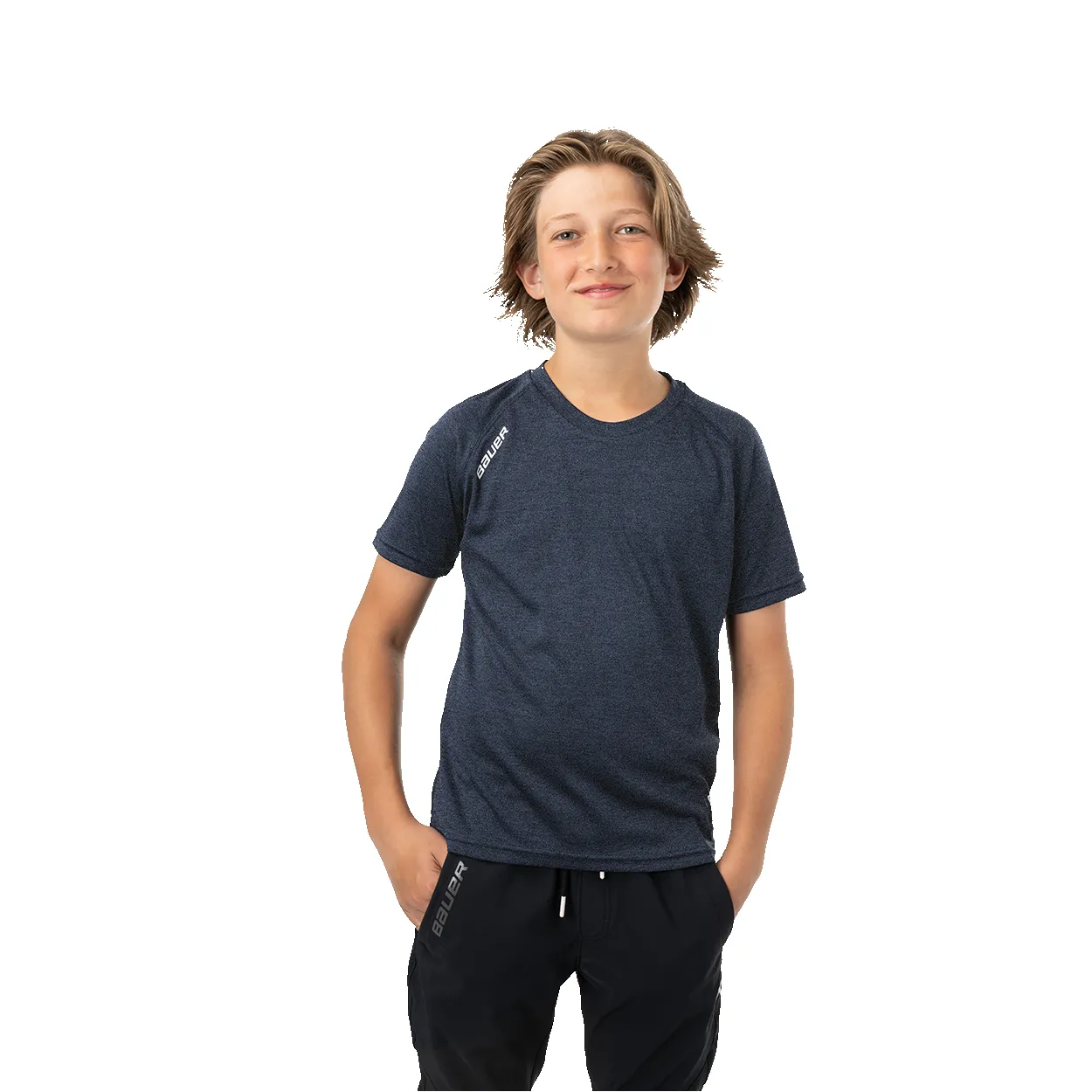 BAUER TEAM SHORTSLEEVE TECH TEE YOUTH sold by Bauer product image thumbnail 4
