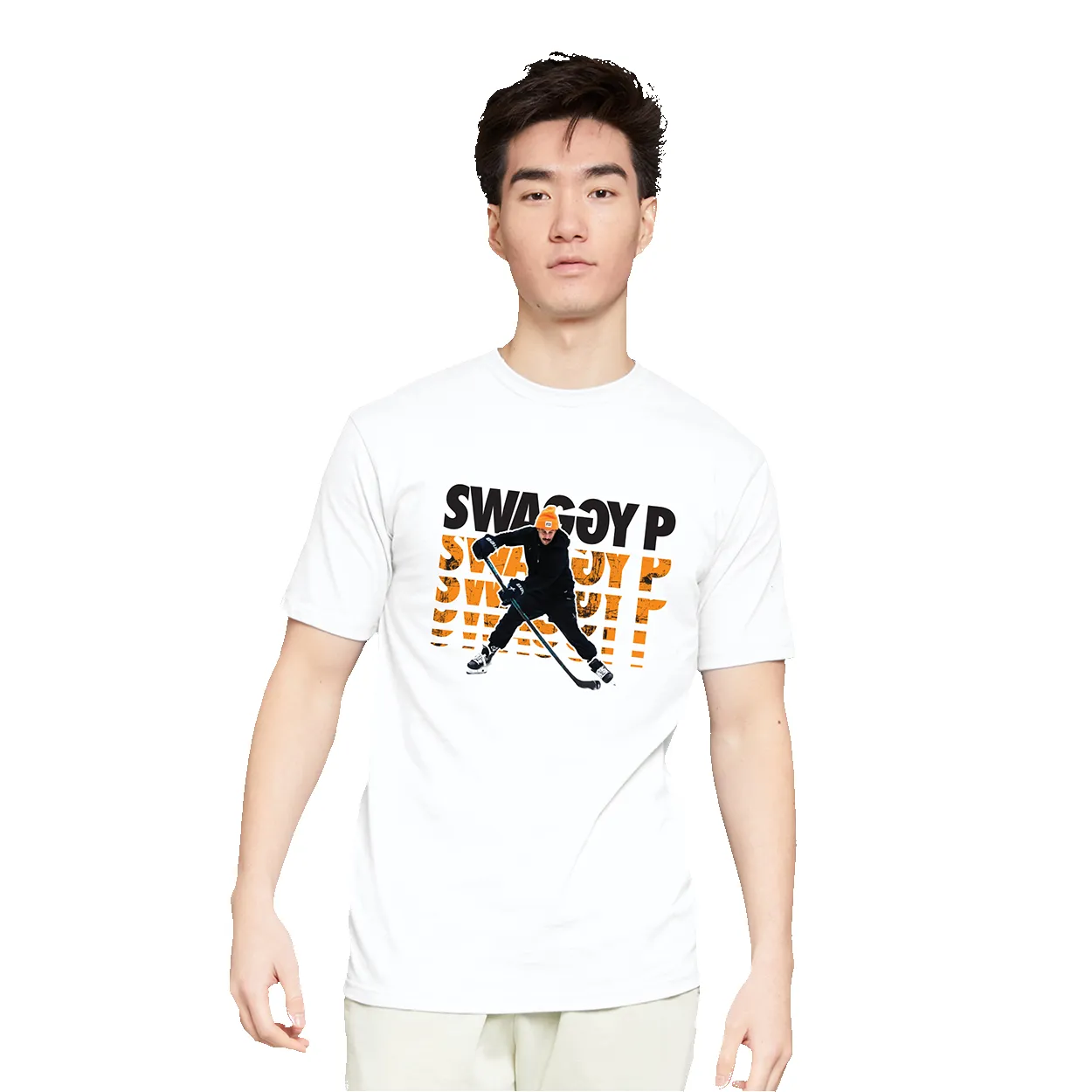 BAUER x SWAGGY BOXY DANGLE TEE SENIOR sold by Bauer
