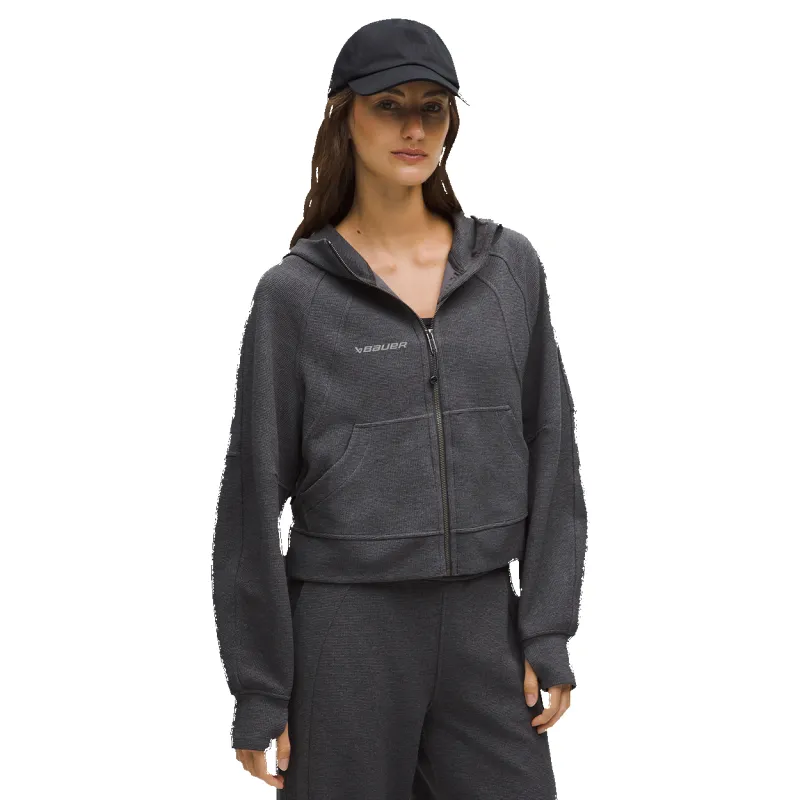 BAUER lululemon WAFFLE FULL ZIP HOODIE WOMENS sold by Bauer