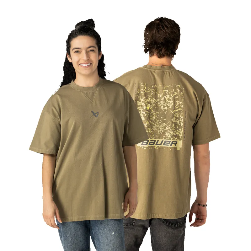 BAUER Moss Boxy Tee Senior made by Bauer