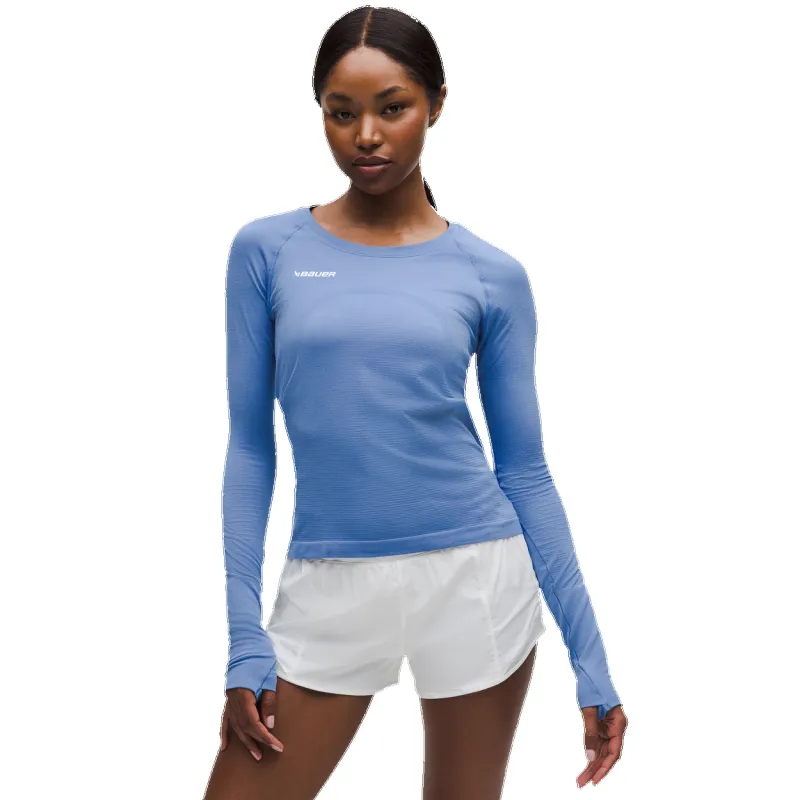 Bauer // lululemon SWIFTLY LONG-SLEEVE RACE made by Bauer