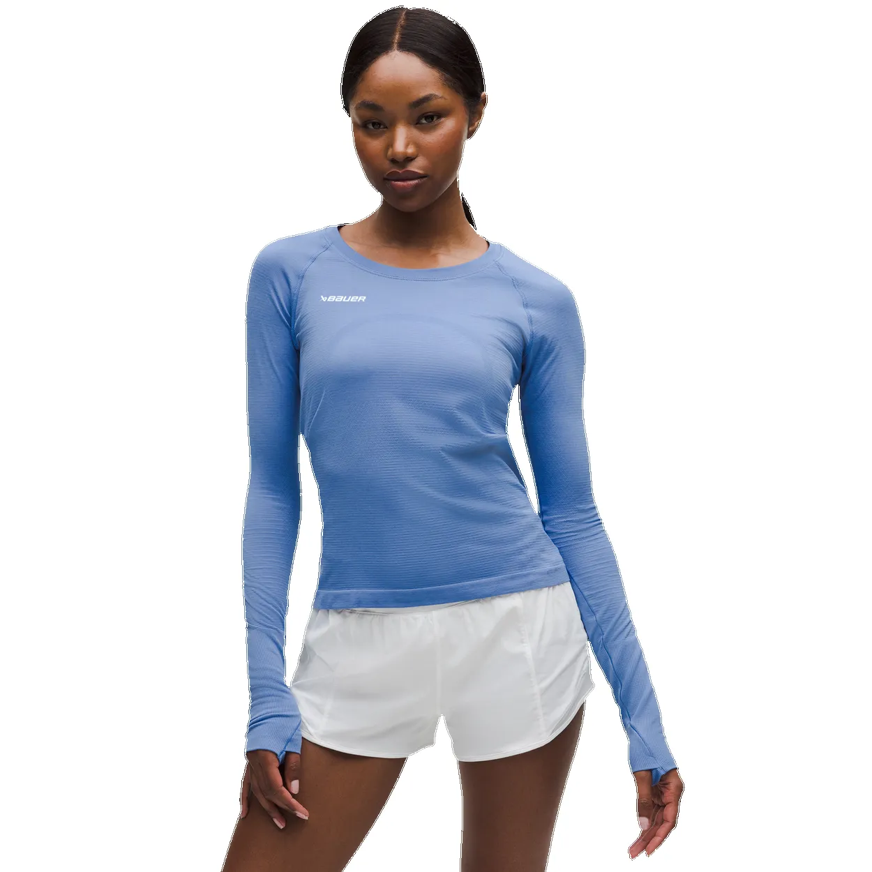Bauer // lululemon SWIFTLY LONG-SLEEVE RACE sold by Bauer