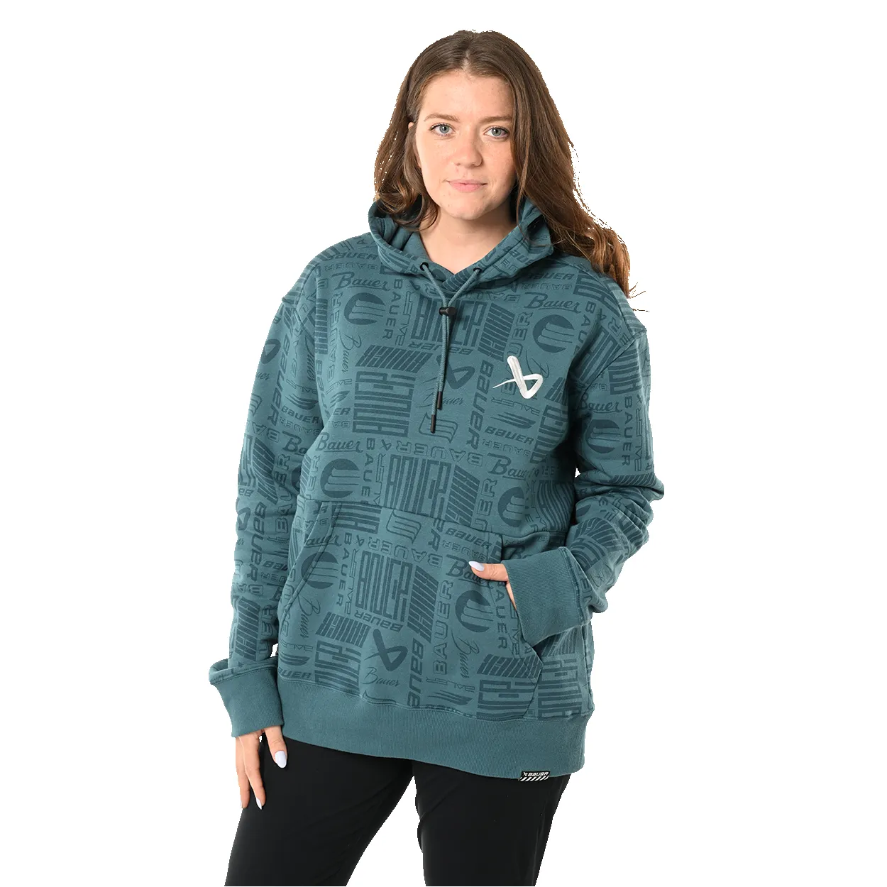 BAUER LOGO REPEAT HOODIE SENIOR sold by Bauer product image thumbnail 4