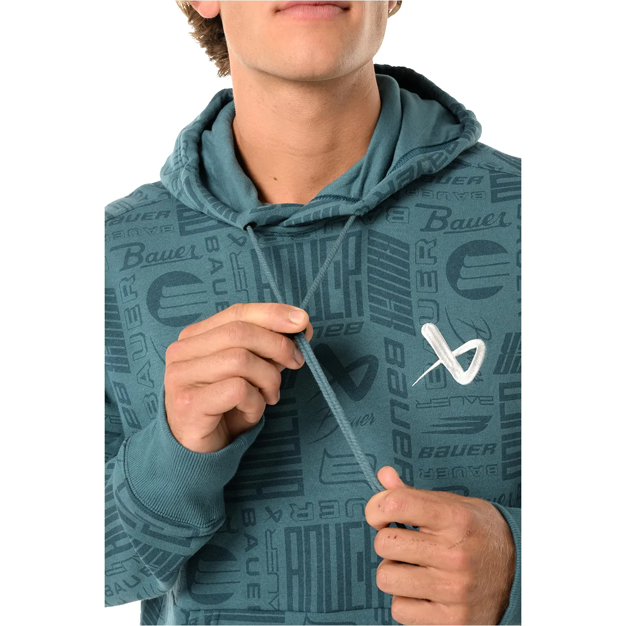 BAUER LOGO REPEAT HOODIE SENIOR sold by Bauer product image thumbnail 2