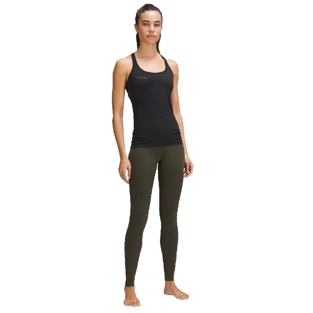 BAUER // lululemon EBB TO STREET TANK BLACK sold by Bauer product image thumbnail 2