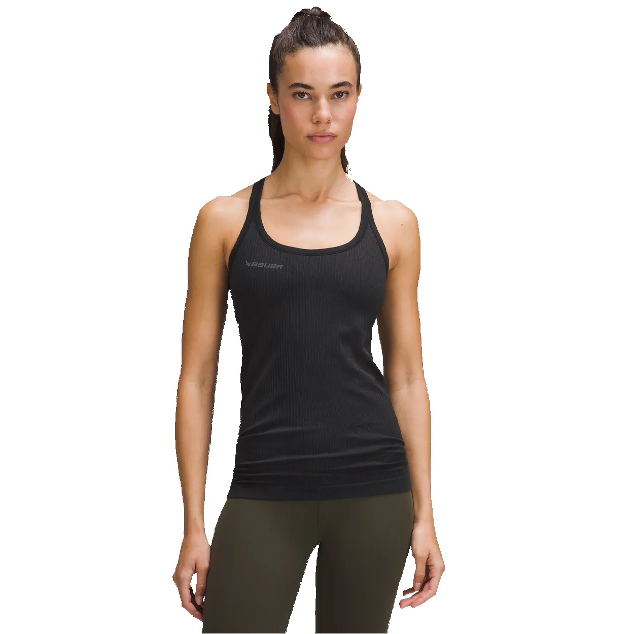 BAUER // lululemon EBB TO STREET TANK BLACK sold by Bauer product image thumbnail 3
