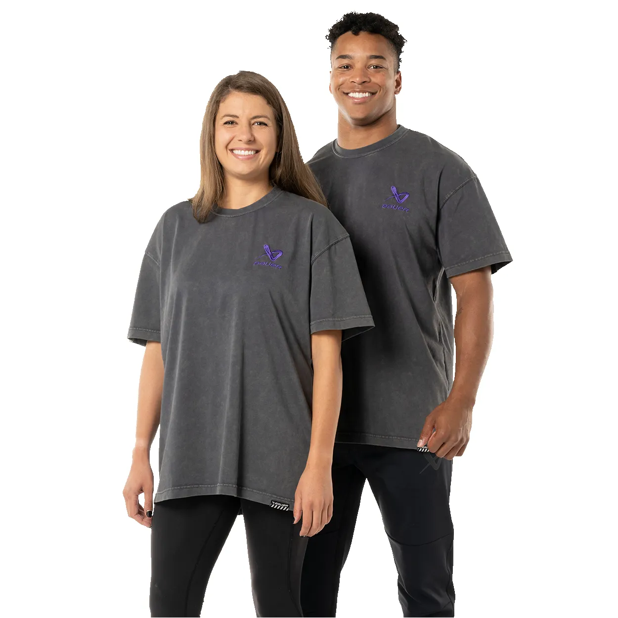 BAUER ACID WASH BOX TEE SENIOR sold by Bauer product image thumbnail 3