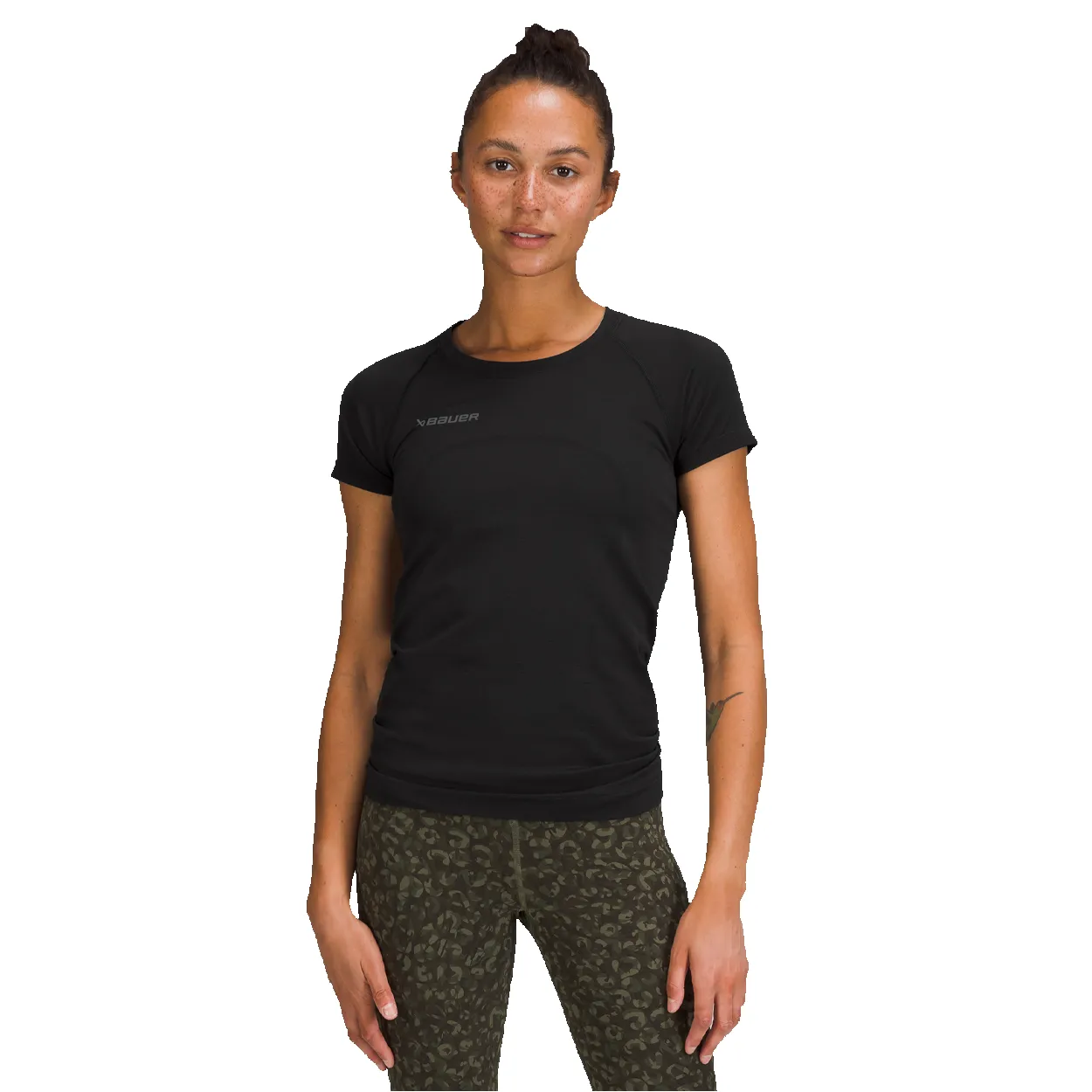 BAUER // lululemon SWIFTLY TECH SHORTSLEEVE sold by Bauer