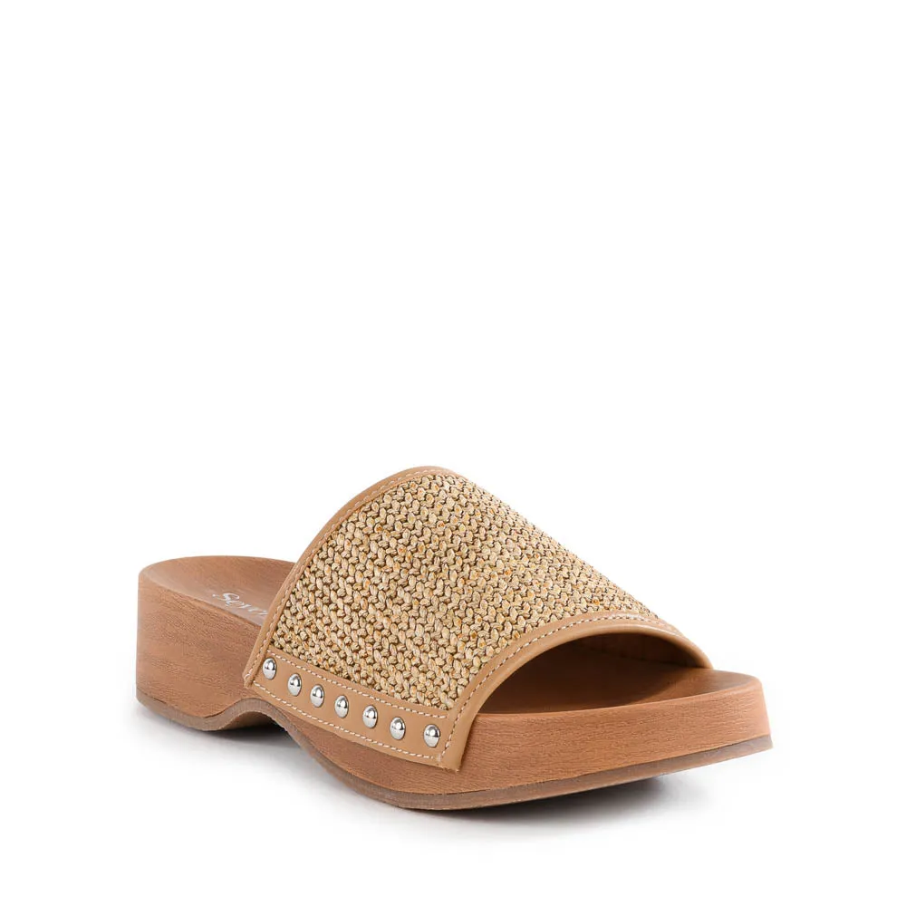Fantasy Raffia Sandal sold by BC Footwear product image thumbnail 3