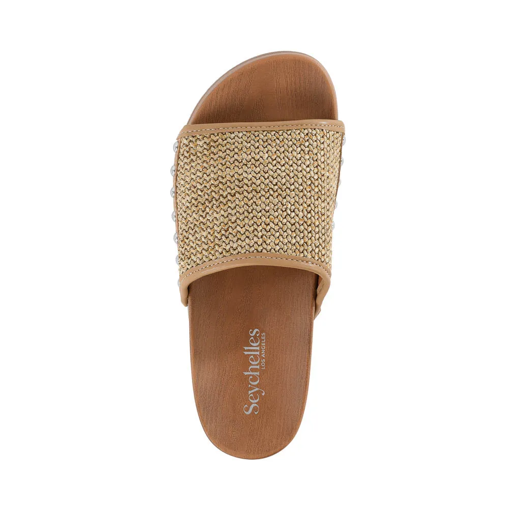 Fantasy Raffia Sandal sold by BC Footwear product image thumbnail 5