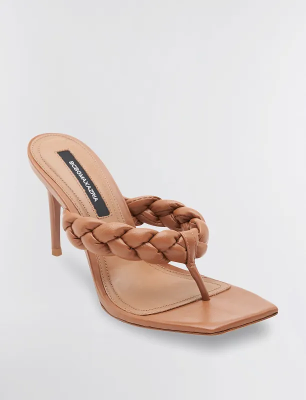 Bella Braided Sandal Heel sold by BCBGMaxAzria
