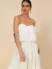 Strapless Cotton Poplin Top sold by BCBGMaxAzria