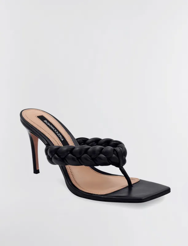 Bella Braided Sandal Heel sold by BCBGMaxAzria