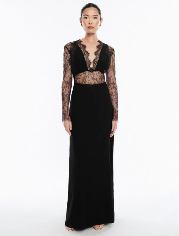 Rupert Lace Insert Gown sold by BCBGMaxAzria