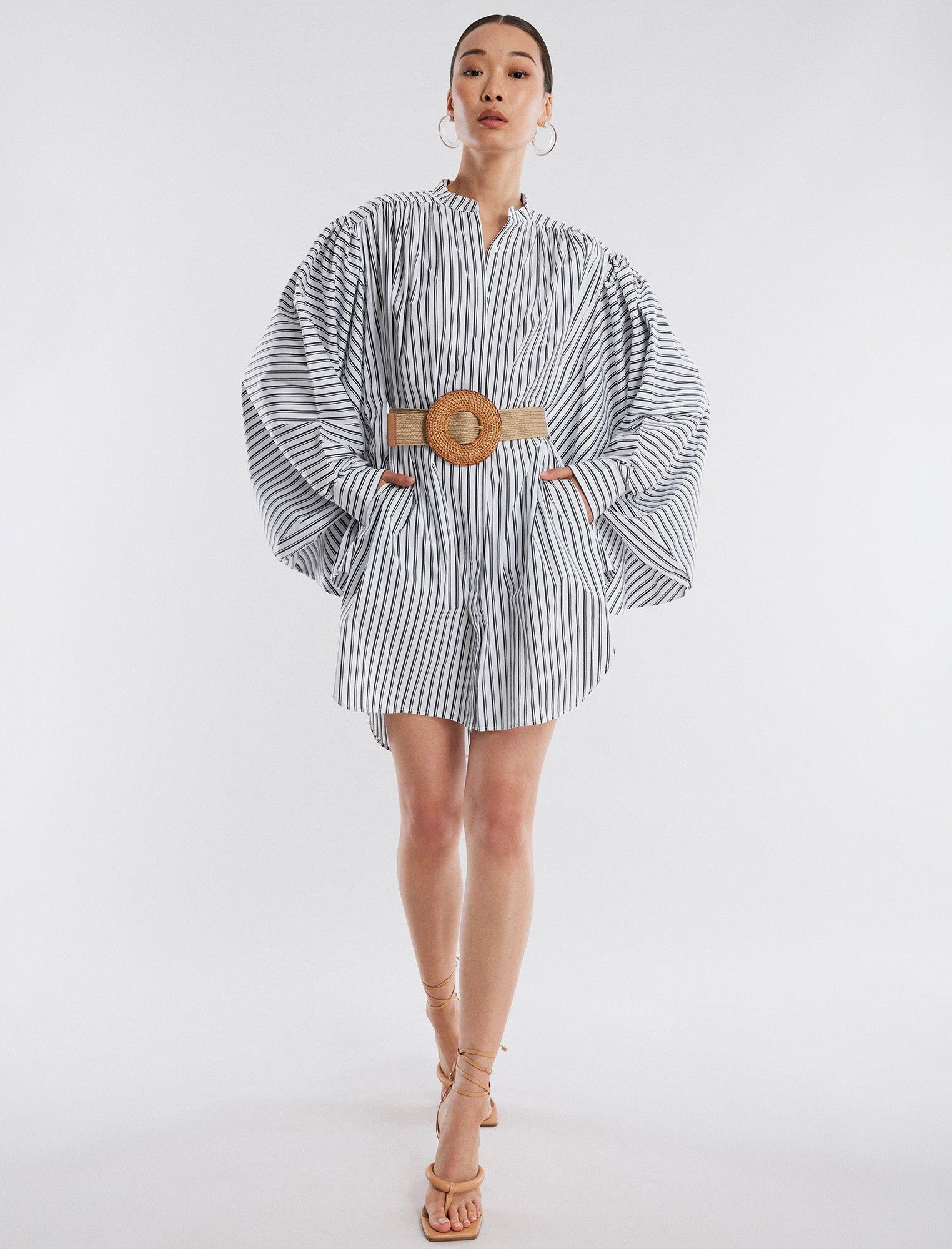 Carter Silky Batwing Dress sold by BCBGMaxAzria product image thumbnail 5