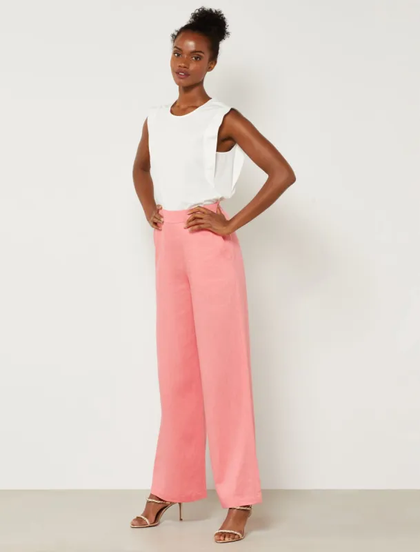 Alina Wide-Leg Pant sold by BCBGMaxAzria