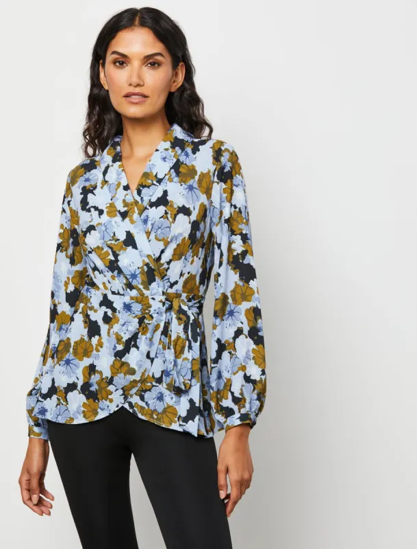 Marcela Wrap Top sold by BCBGMaxAzria