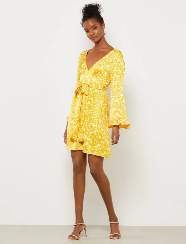 Delilah Long Sleeve Dress sold by BCBGMaxAzria