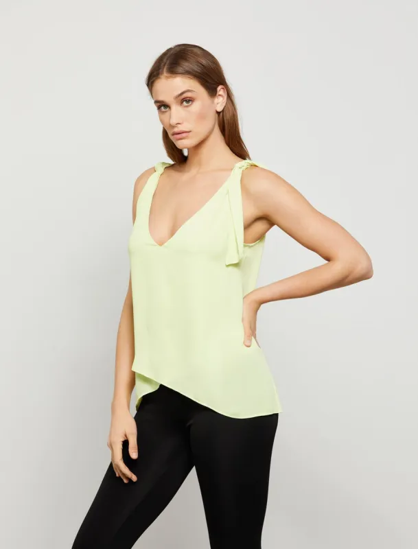 Falon Tie-Strap Sleeveless Top sold by BCBGMaxAzria