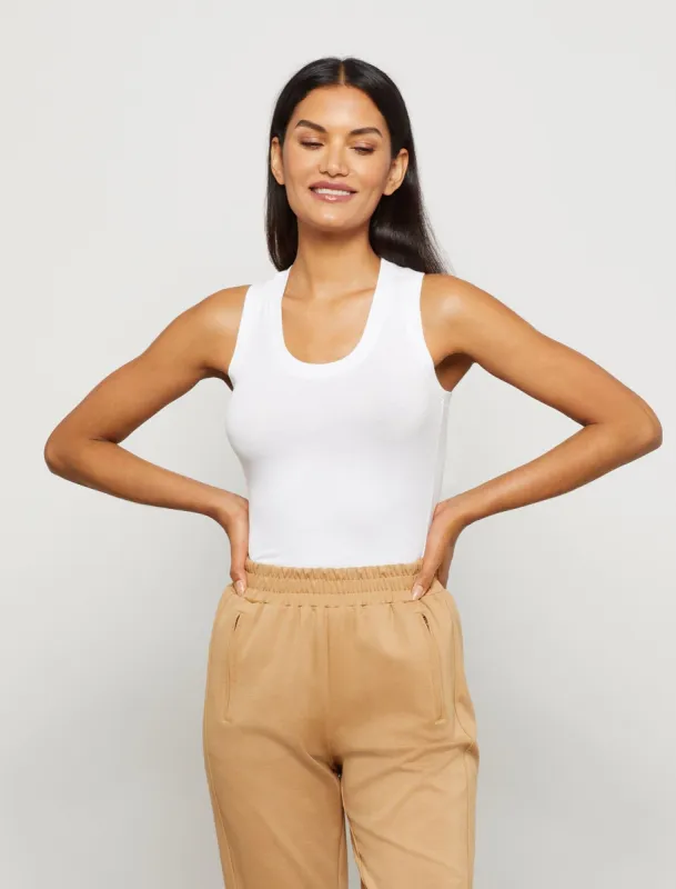 Liza Racerback Tank Top sold by BCBGMaxAzria