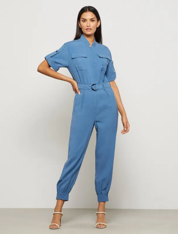 Stellar Pocket Jumpsuit sold by BCBGMaxAzria