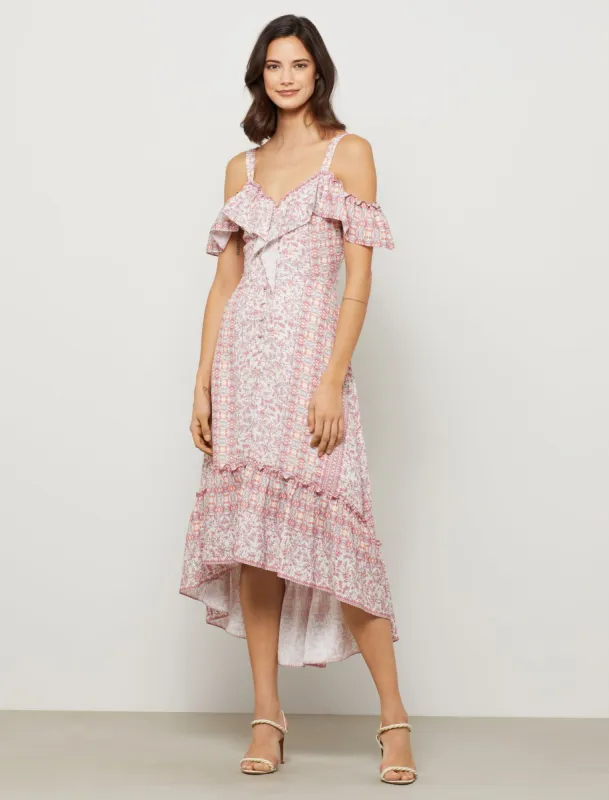 Midi Fit-and-Flare Dress sold by BCBGMaxAzria