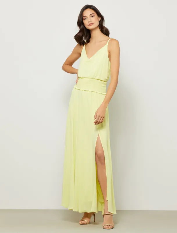 Flowy Cowl-Neck Maxi Dress  sold by BCBGMaxAzria