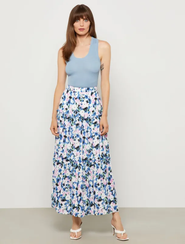 Tiered Maxi Skirt sold by BCBGMaxAzria