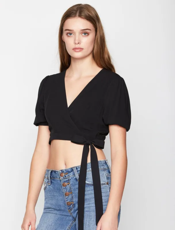 Eden Wrap Top sold by BCBGMaxAzria