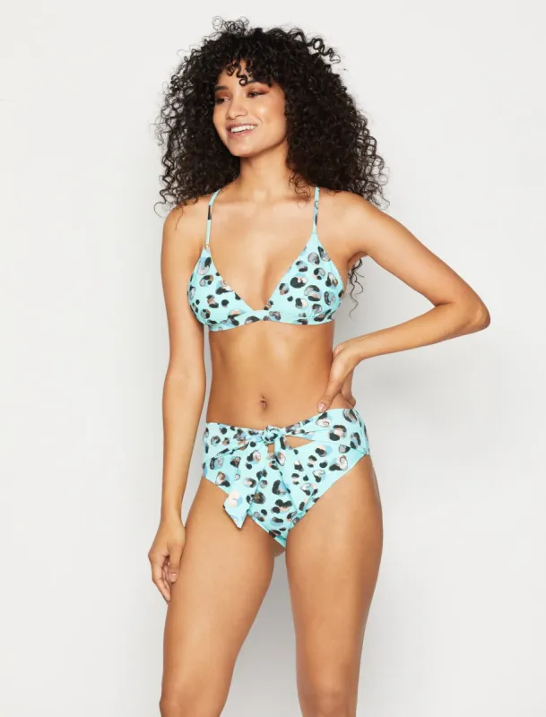 Leah Banded Triangle Bikini Top sold by BCBGMaxAzria