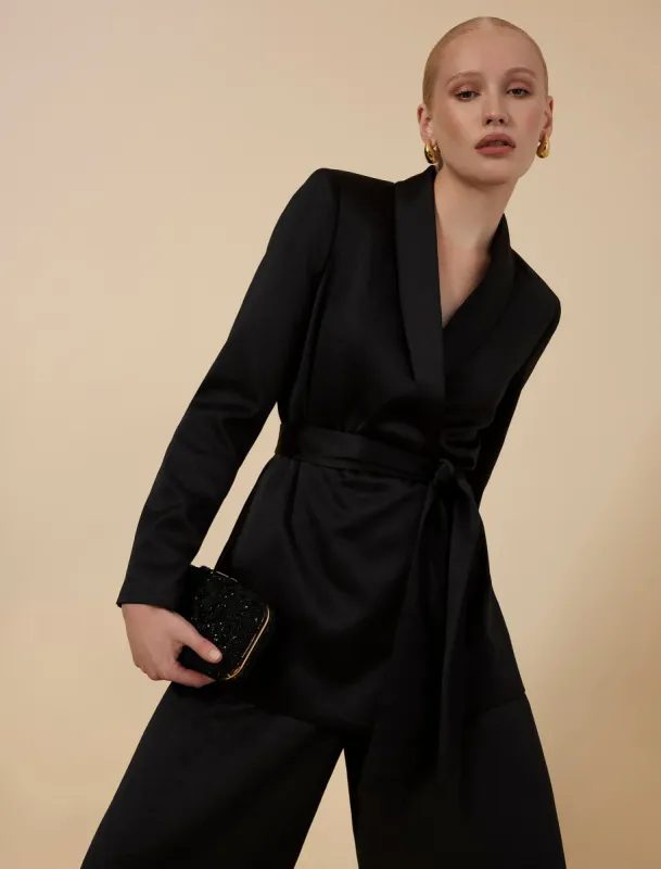 Harrison Satin Blazer sold by BCBGMaxAzria