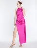 Keziah Draped Halter Gown sold by BCBGMaxAzria