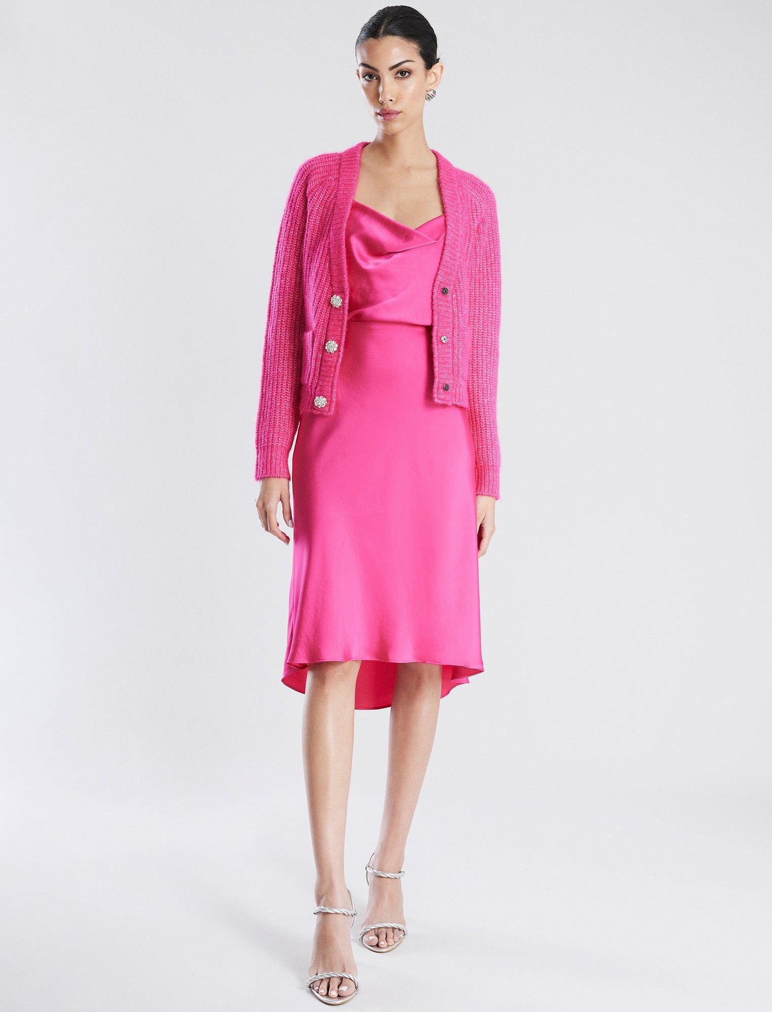 Raglan Sleeve Cardigan Sweater sold by BCBGMaxAzria product image thumbnail 2