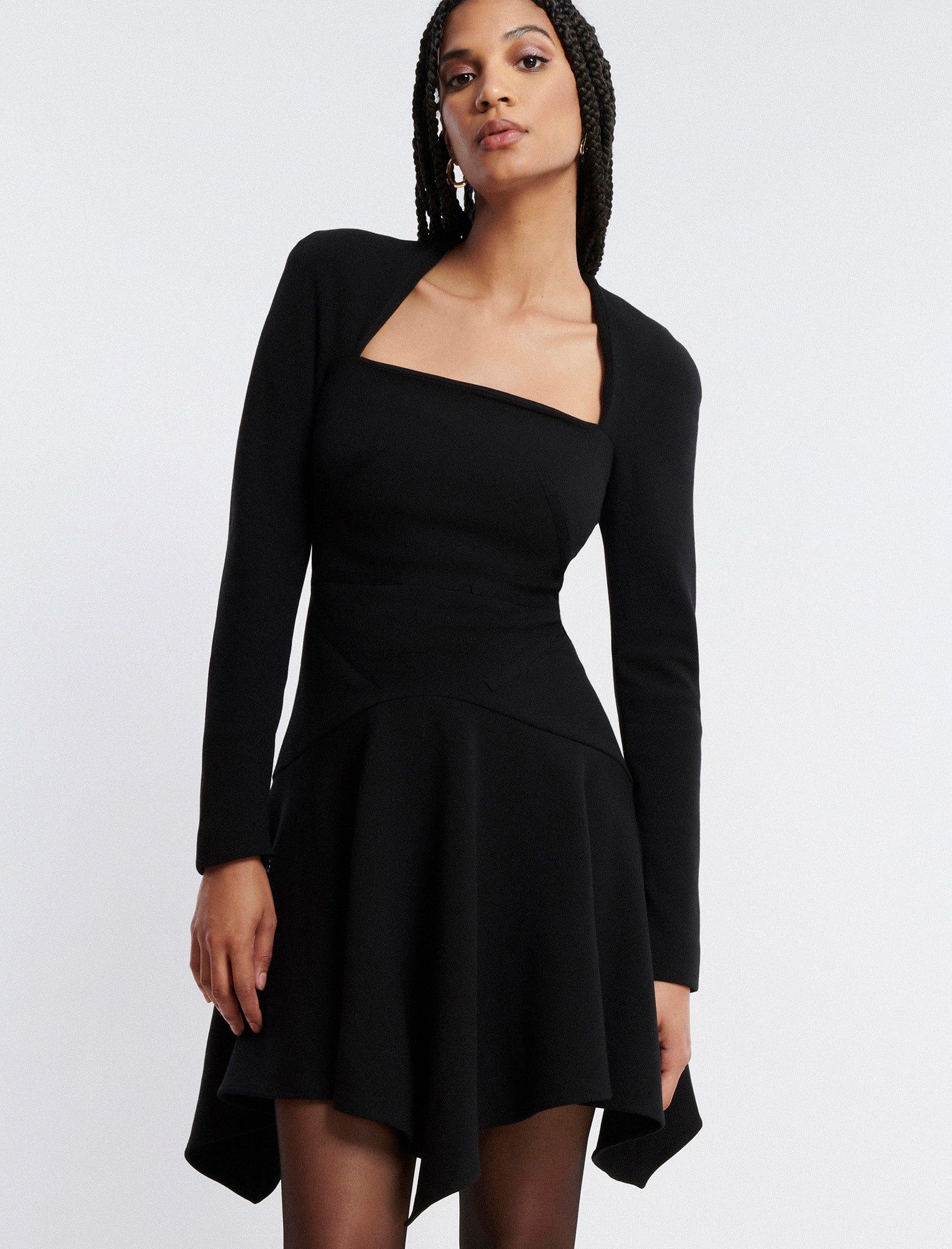 Cillian Handkerchief Mini Dress sold by BCBGMaxAzria product image thumbnail 5