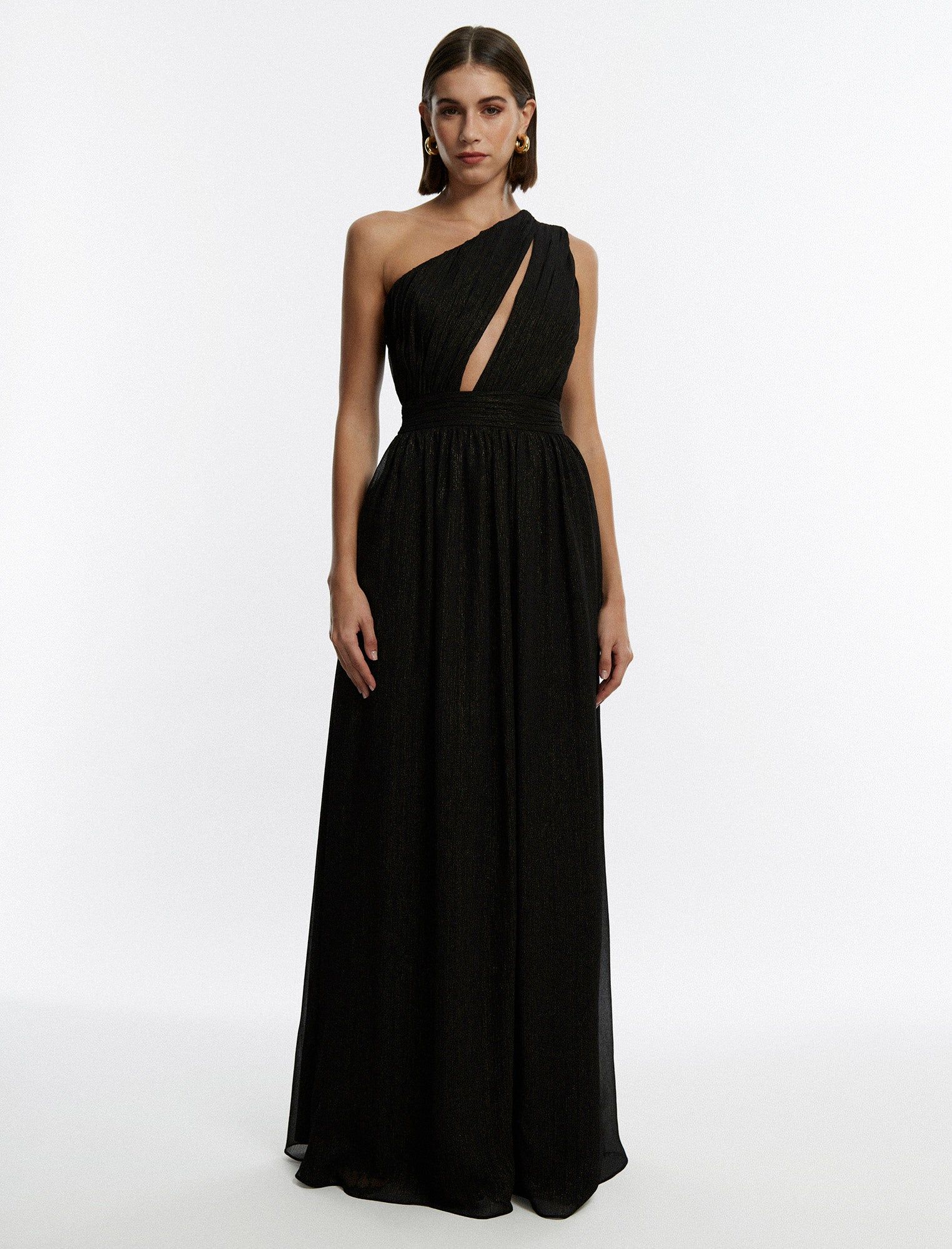 Madison Cutout One Shoulder Gown sold by BCBGMaxAzria product image thumbnail 2