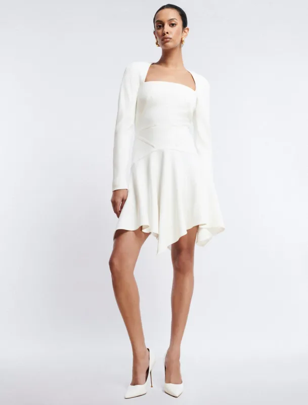 Cillian Handkerchief Mini Dress sold by BCBGMaxAzria