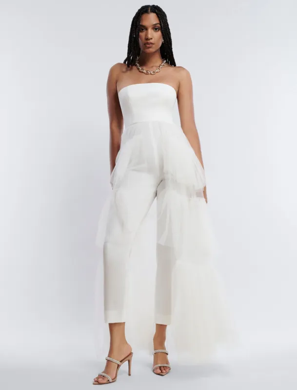 Ambrosia Jumpsuit Gown made by BCBGMaxAzria