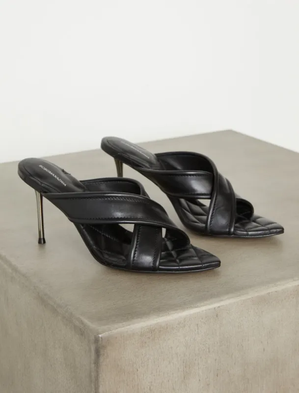 Talli Quilted Stiletto Sandal sold by BCBGMaxAzria